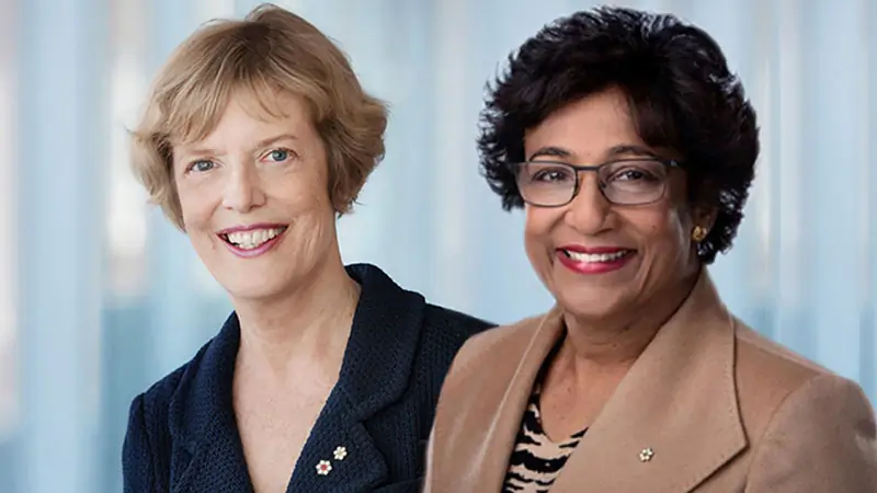 Indira Samarasekera & Martha Piper’s new book, Nerve: Lessons on Leadership from Two Women Who Went First